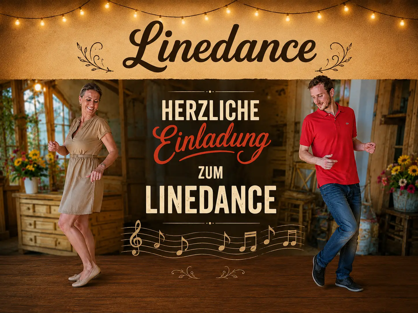 Line Dance Anfänger Kurs in Graz mit Astrid